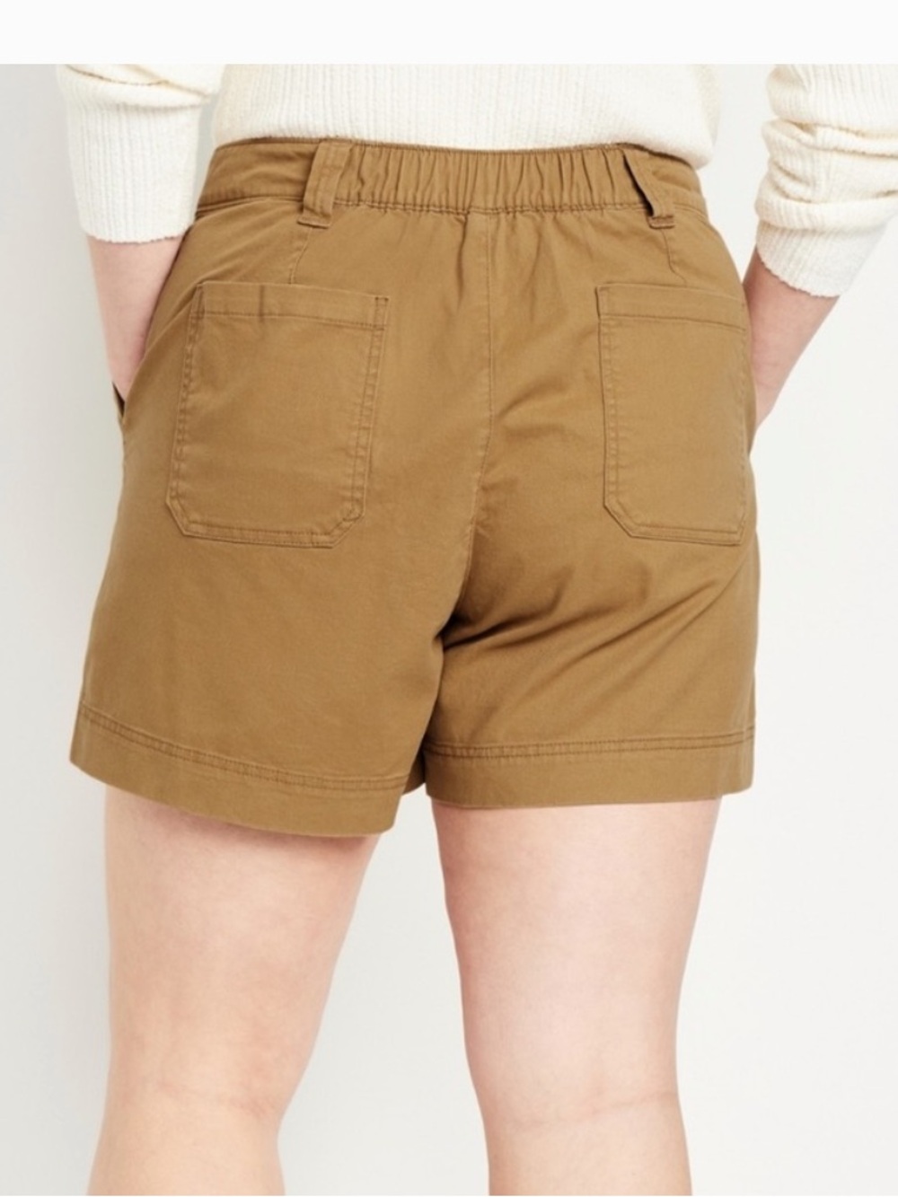 Old Navy Utility Shorts in light Khaki Brown sz 2X - Picture 2 of 11